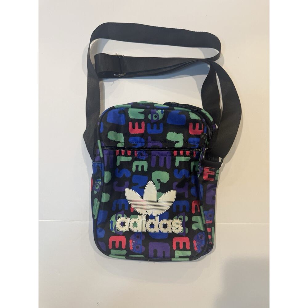 Adidas Originals Crossbody Bag Multicolor Logo Festival Streetwear